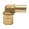 Apollo 3/4 in. x 1/2 in. Brass PEX Barb 90-Degree Reducing Elbow APXE1234 - alternate 1